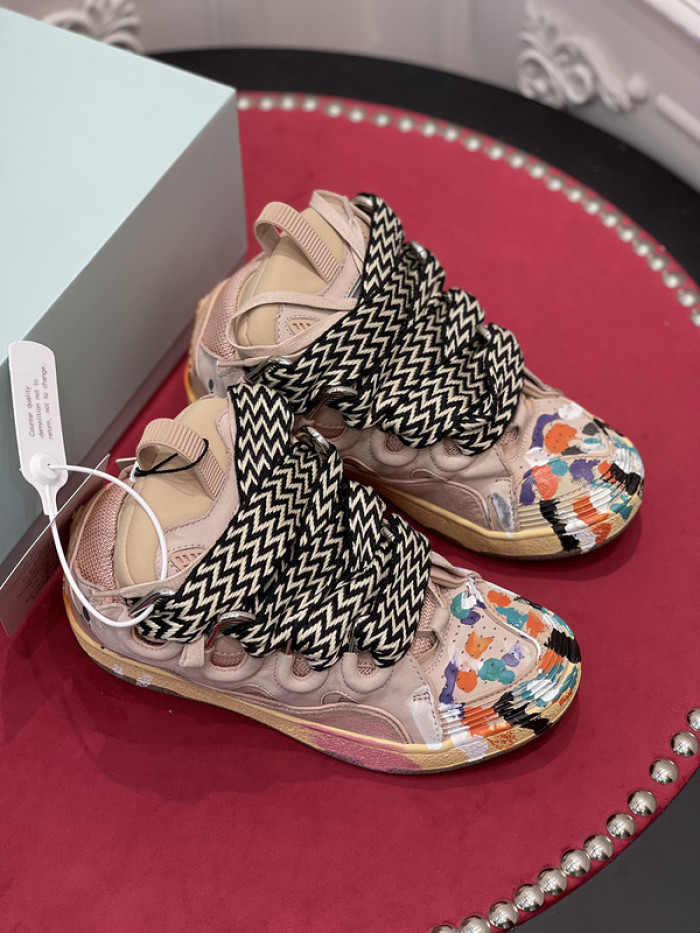 lanvin curb sneaker