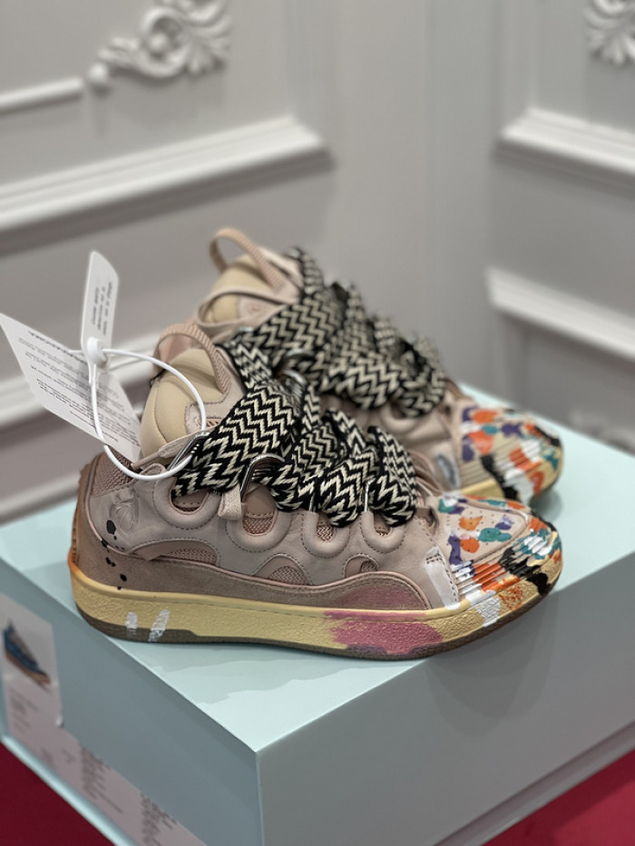 lanvin curb sneaker