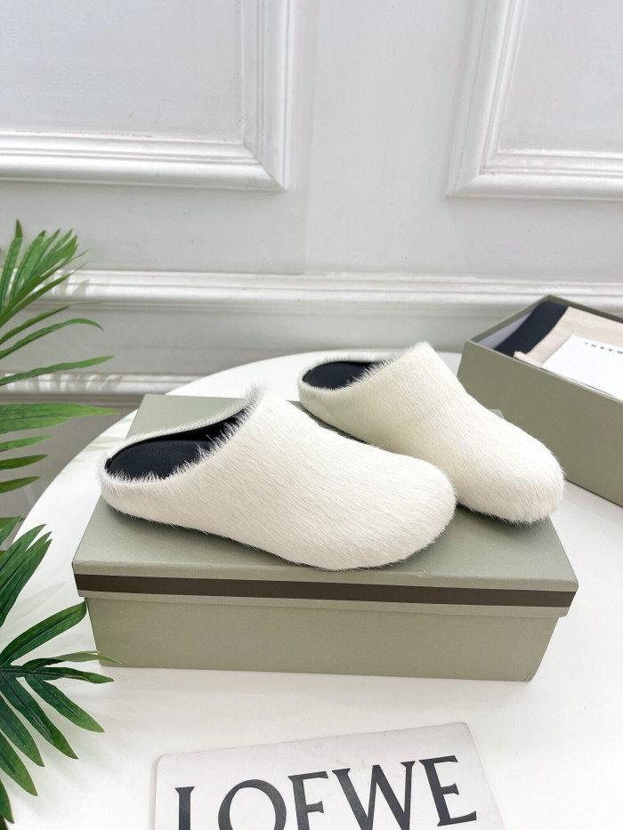 marni fussbett sabot loafers