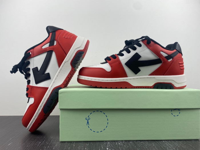 ofw out of office low-top leather sneakers 23061301