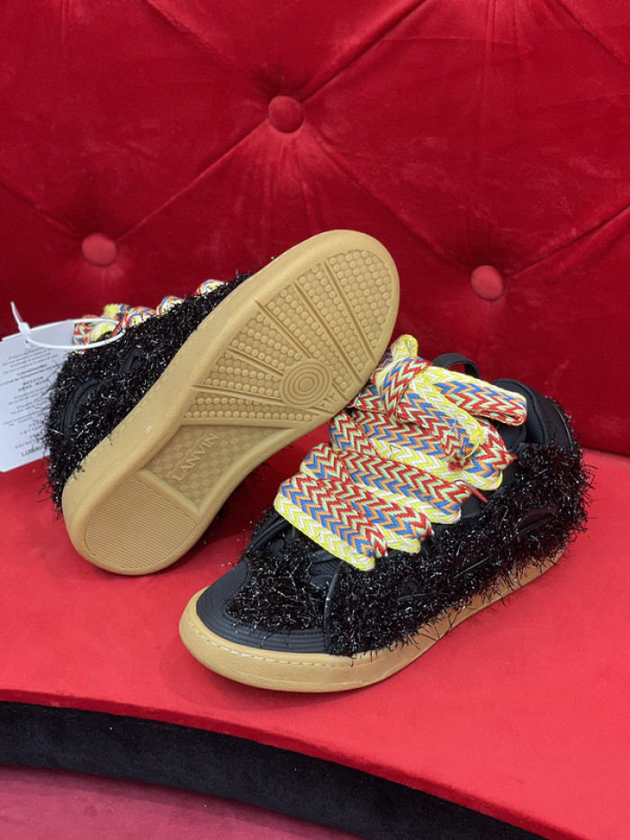 lanvin curb sneaker