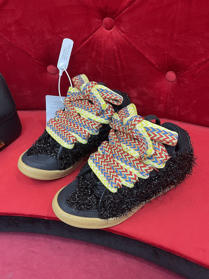 lanvin curb sneaker