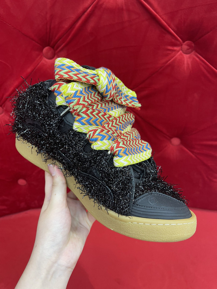 lanvin curb sneaker