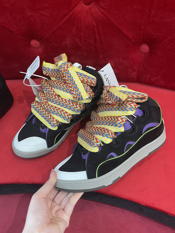 lanvin curb sneaker