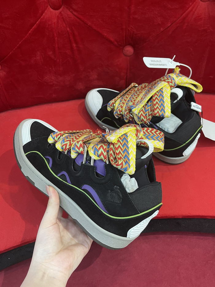 lanvin curb sneaker