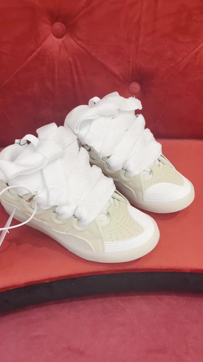 lanvin curb sneaker