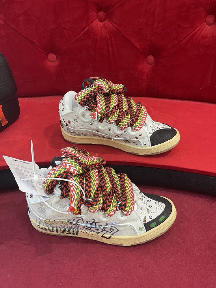 lanvin curb sneaker