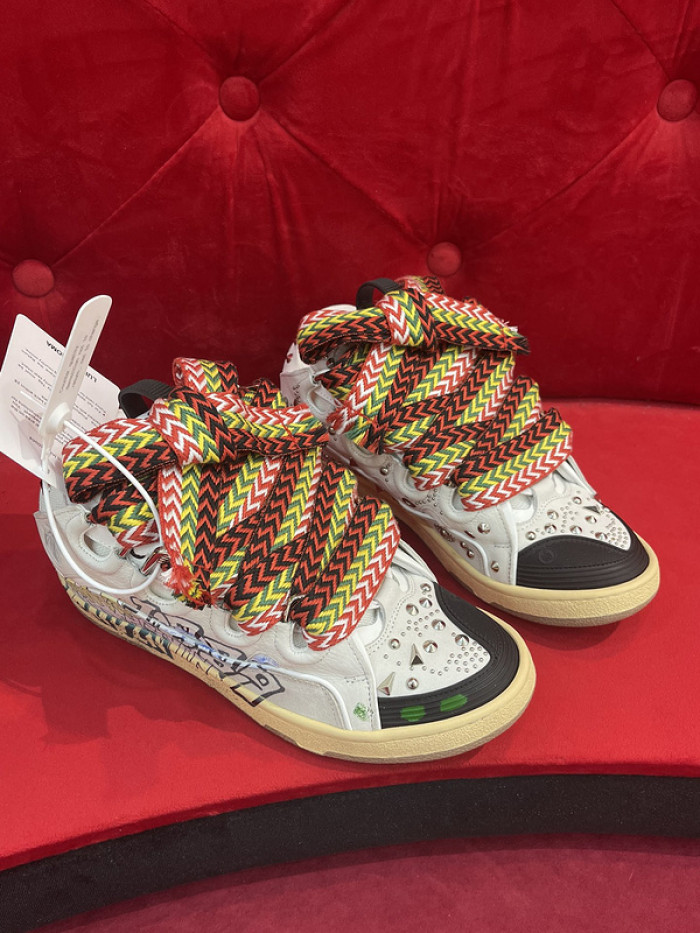 lanvin curb sneaker