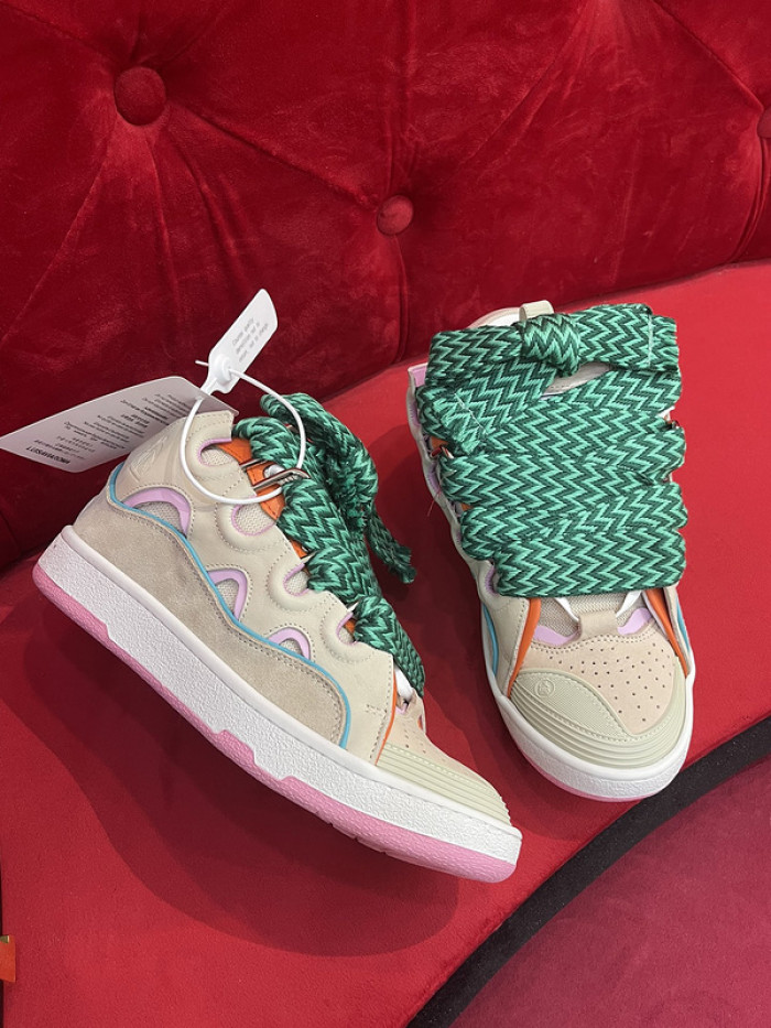 lanvin curb sneaker