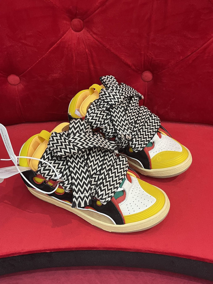 lanvin curb sneaker