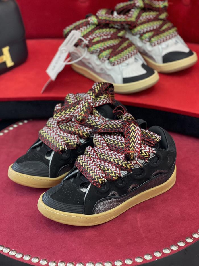 lanvin curb sneaker