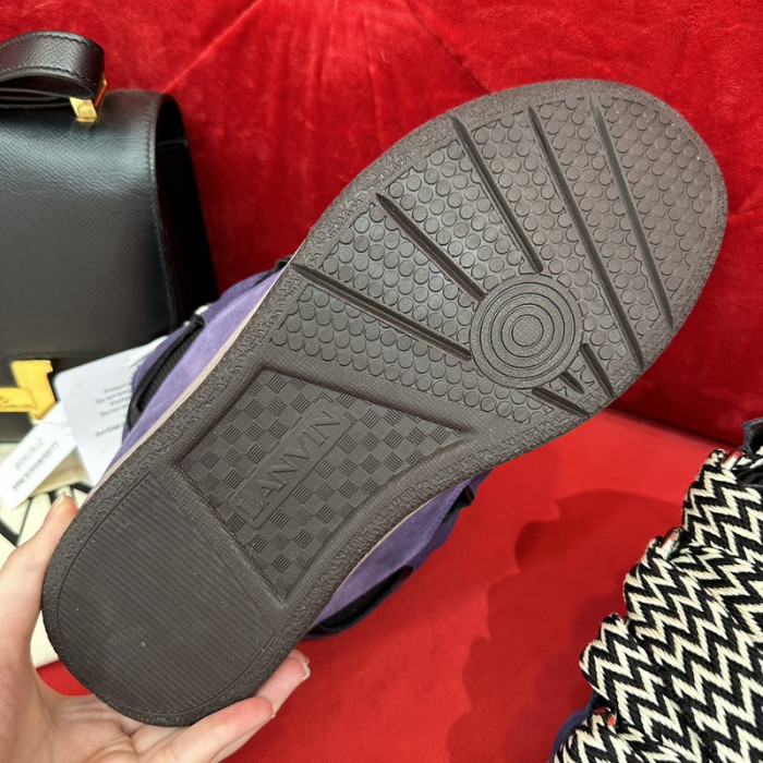 lanvin curb sneaker