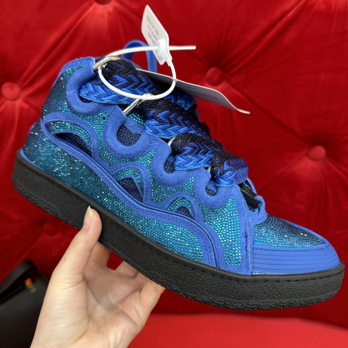 lanvin curb sneaker