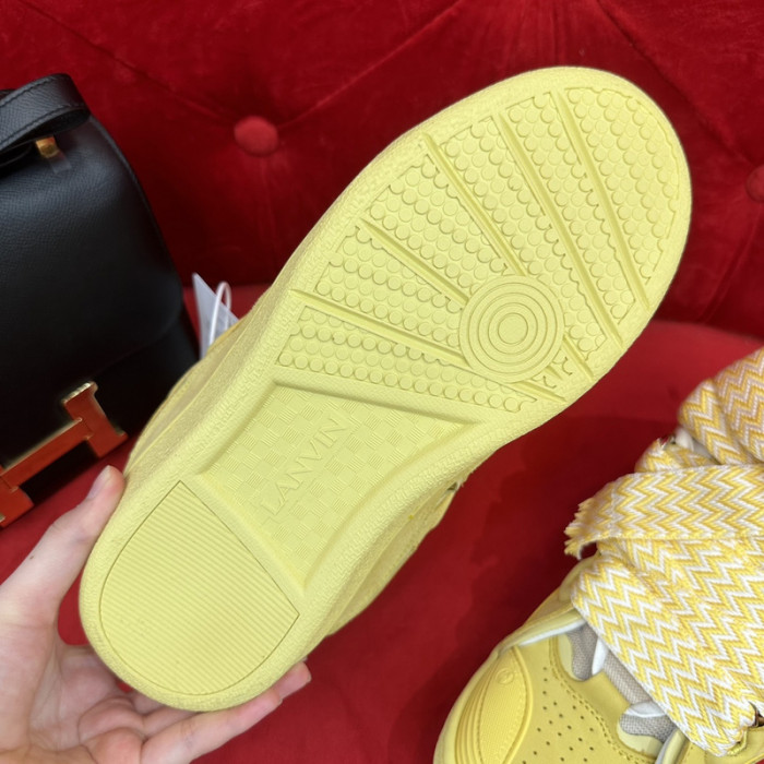 lanvin curb sneaker