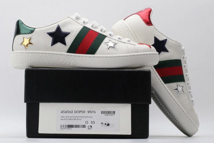 gi ace embroidered low-top sneaker