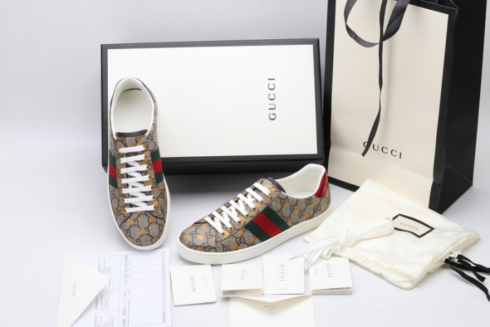 gi ace embroidered low-top sneaker