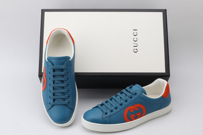 gi ace embroidered low-top sneaker