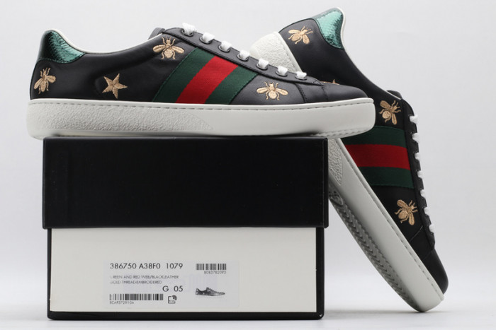 gi ace embroidered low-top sneaker
