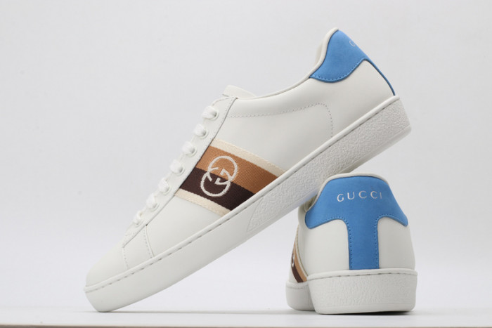 gi ace embroidered low-top sneaker