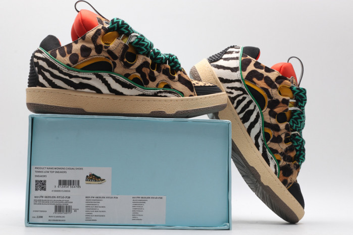lanvin curb sneaker