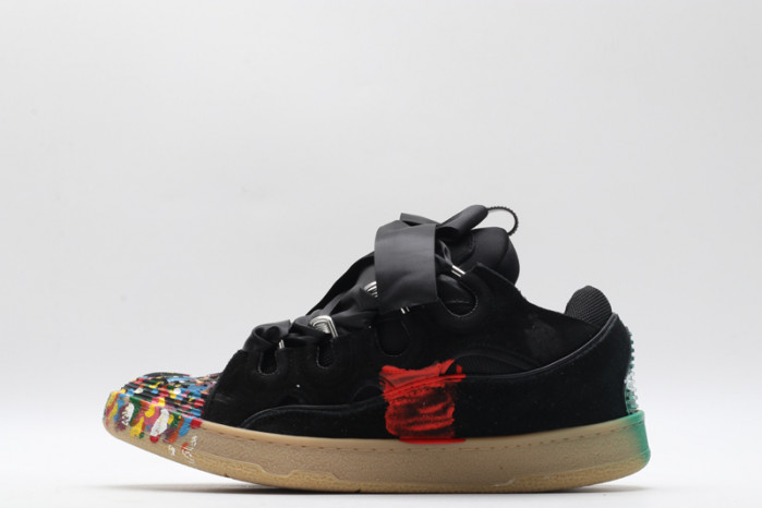 lanvin curb sneaker