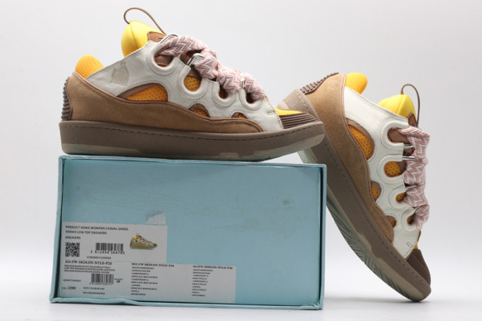 lanvin curb sneaker