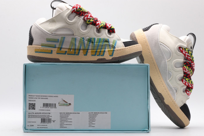 lanvin curb sneaker