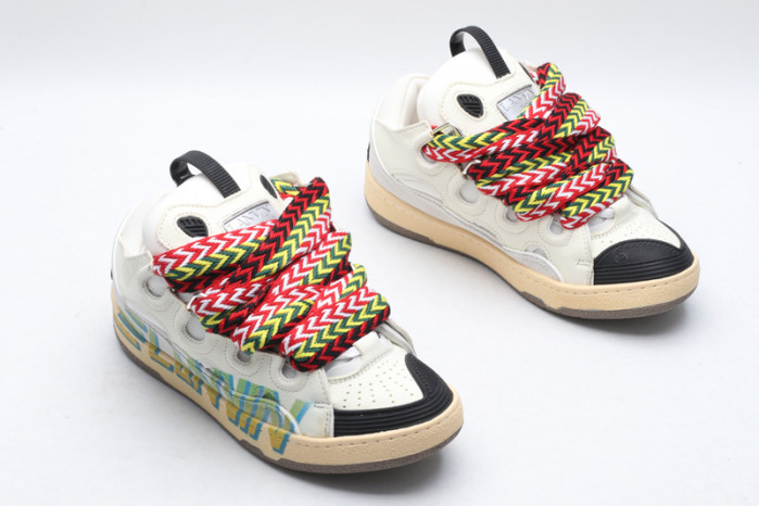 lanvin curb sneaker