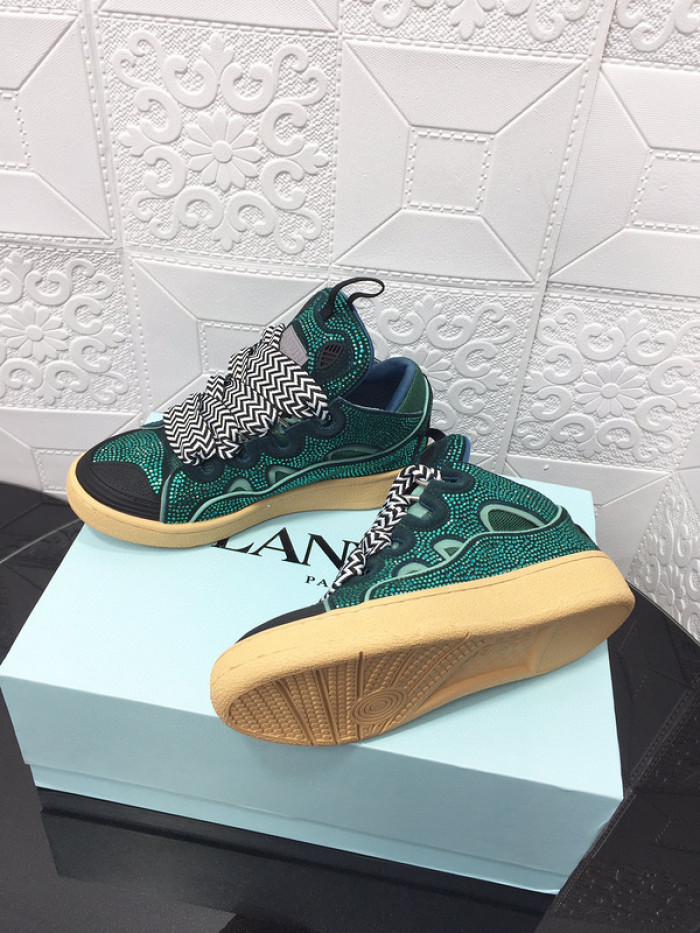 lanvin curb sneaker