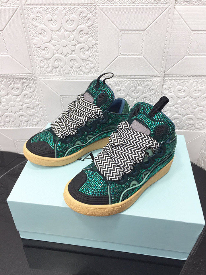 lanvin curb sneaker