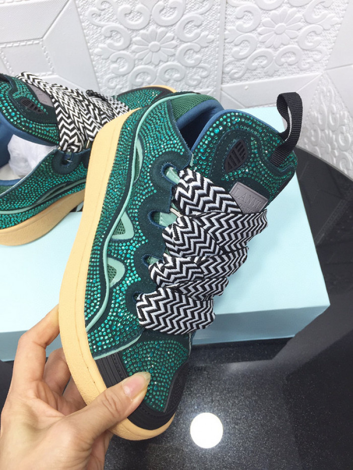 lanvin curb sneaker