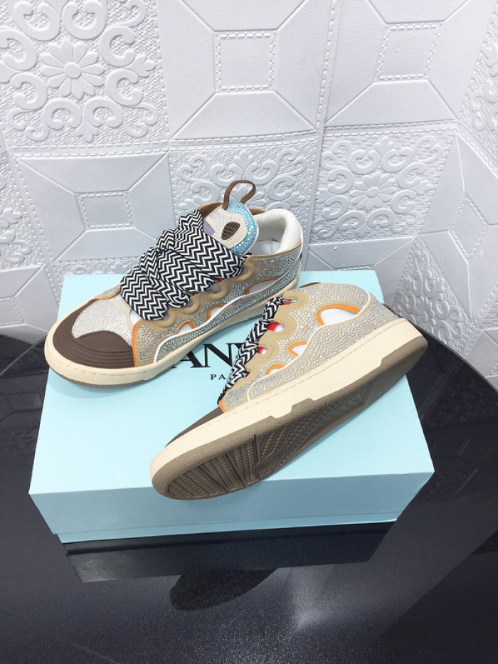lanvin curb sneaker