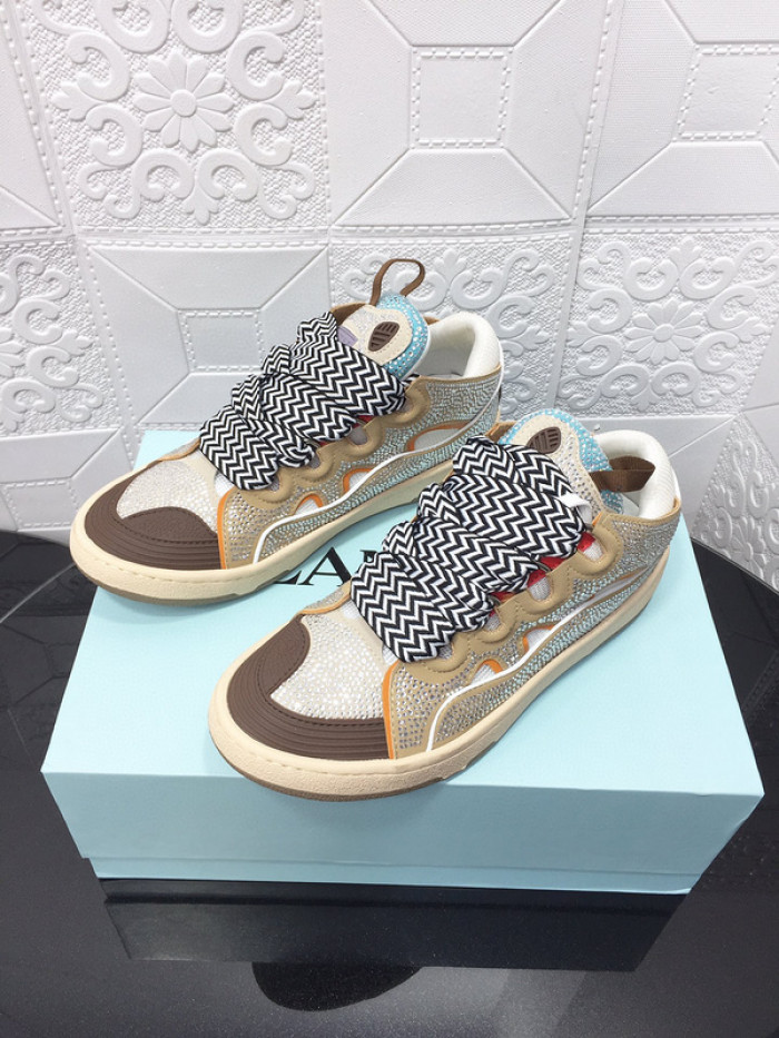 lanvin curb sneaker