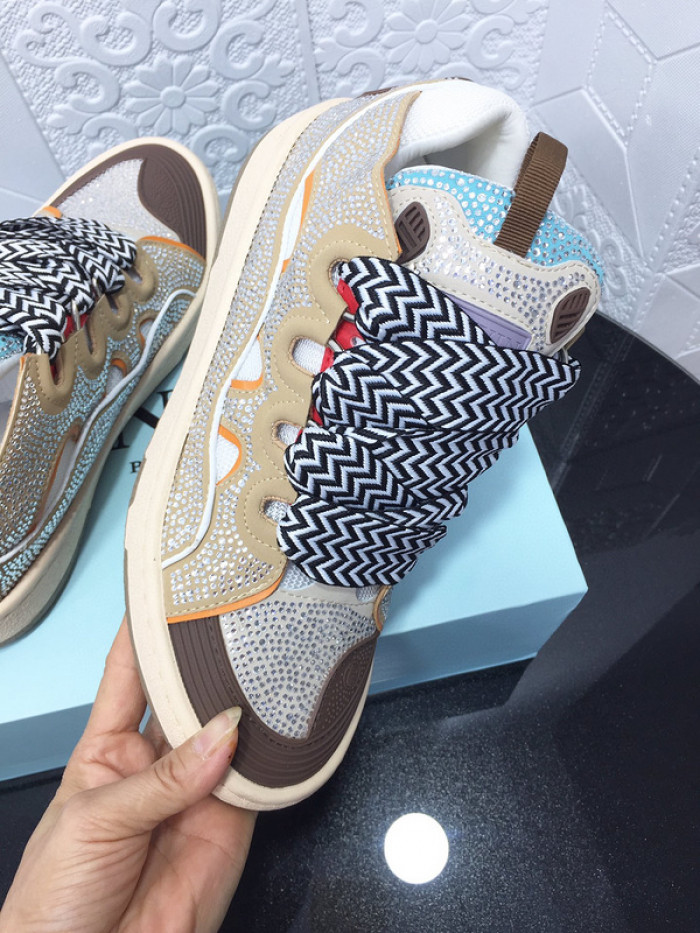 lanvin curb sneaker