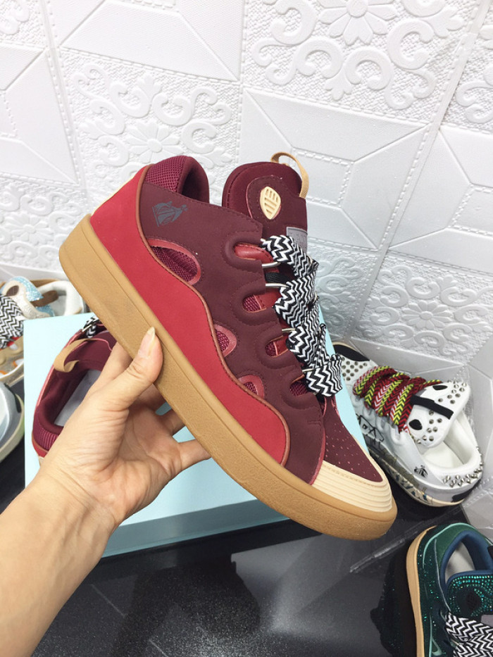 lanvin curb sneaker