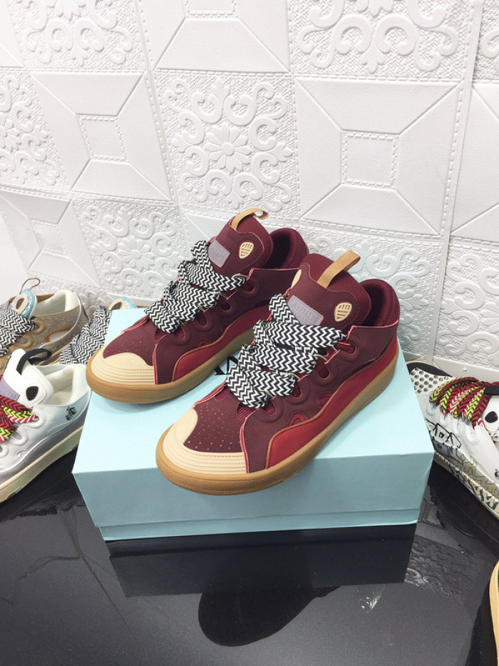 lanvin curb sneaker