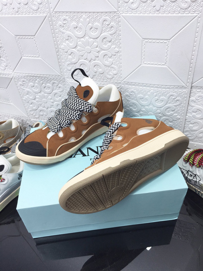 lanvin curb sneaker