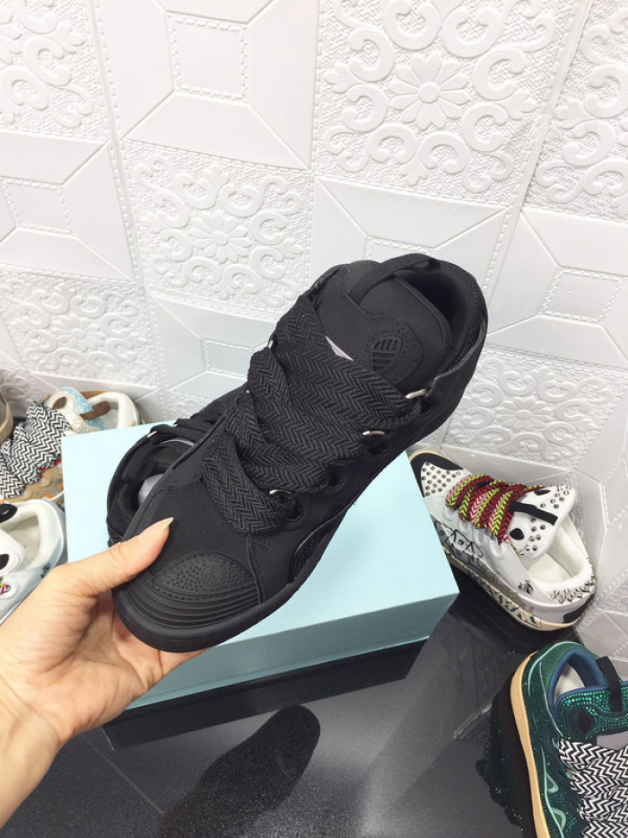 lanvin curb sneaker