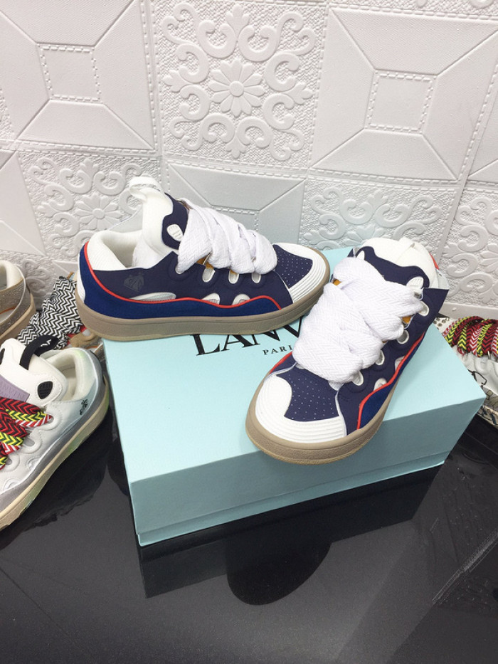 lanvin curb sneaker