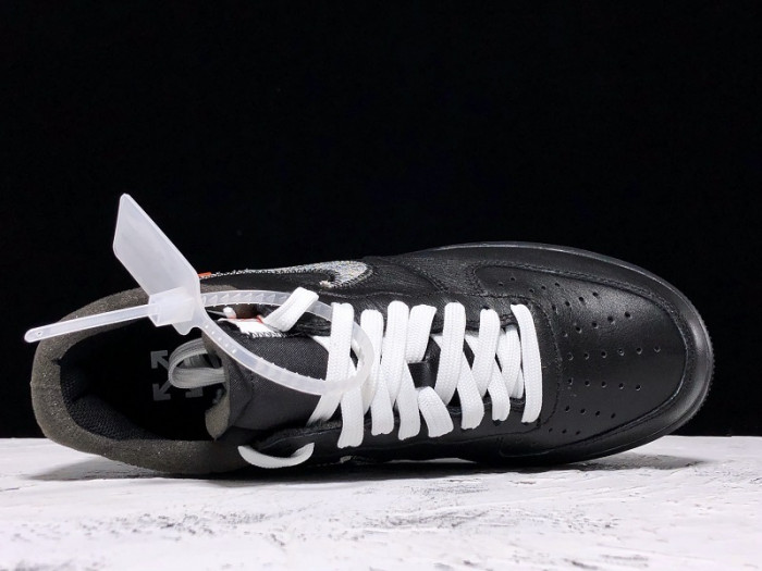 ofw x moma x nike air force 1 07 low black - av5210-001