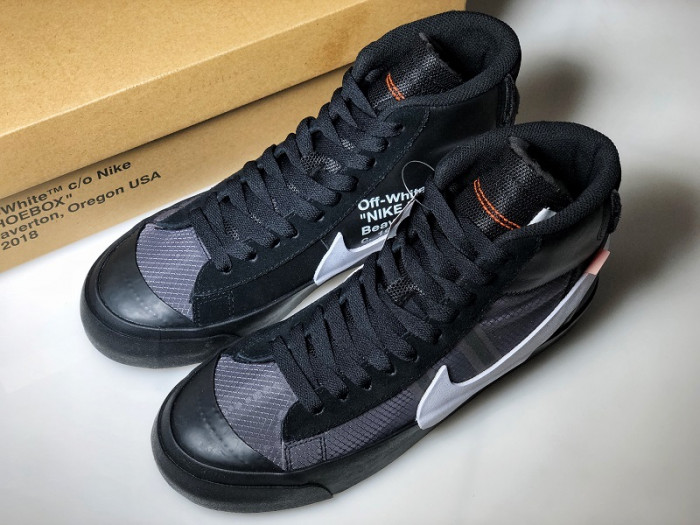 ofw nike blazer black - aa3832-001