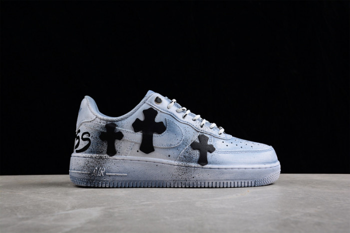 chrome hearts x air force 1 low cw2288-111
