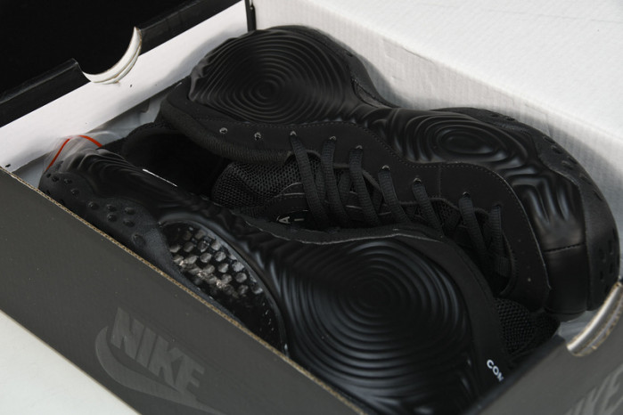 nike air foamposite one comme des garcons homme plus black dj7952-001