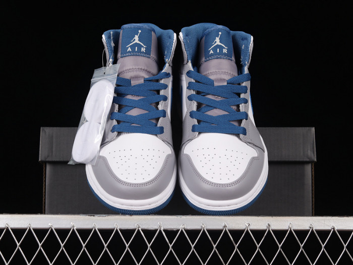 jordan 1 mid true blue cement - dq8423-014