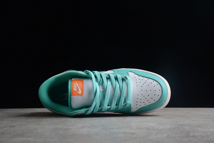 nike dunk low white turquoise dv2190-100