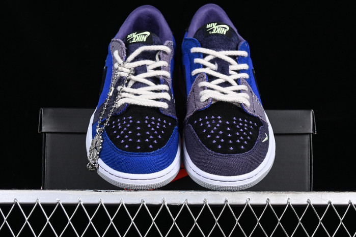 zion williamson x air jordan 1 low og "voodoo" dz7292-420